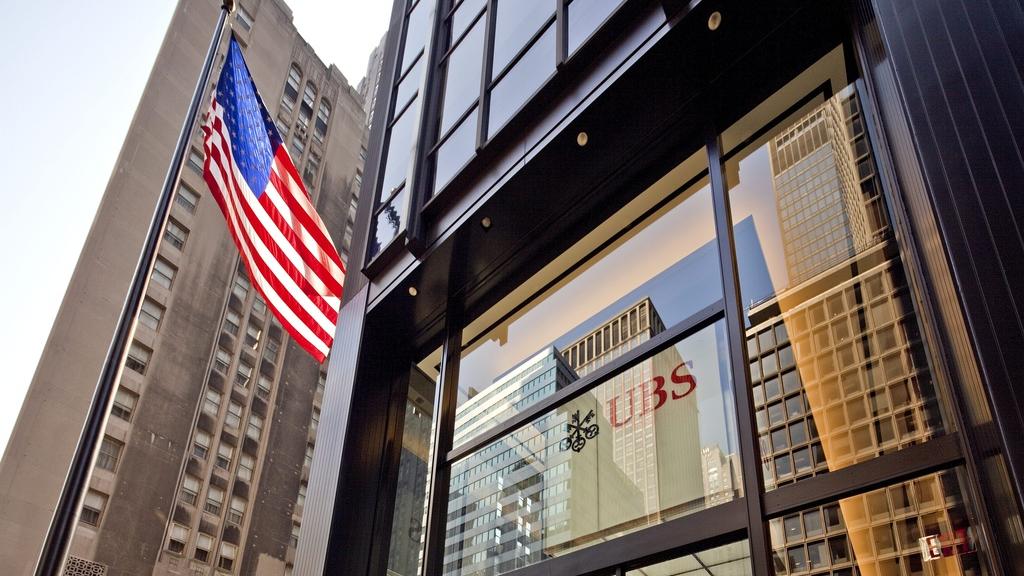 Une succursale d'UBS à New York. [Keystone - Martin Rütschi]