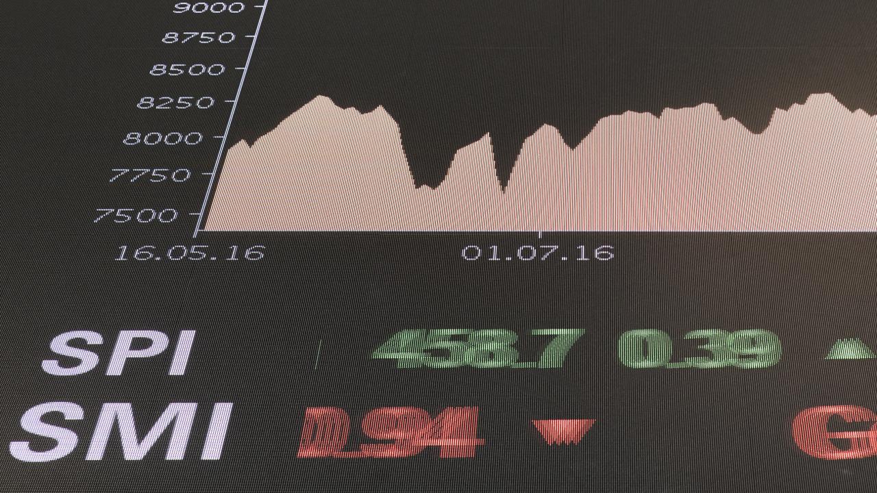 L'indice de référence de la Bourse suisse SMI a franchi le 18 juin 2019 pour la première fois de son histoire la barre symbolique des 10'000 points. [Keystone - Ennio Leanza]