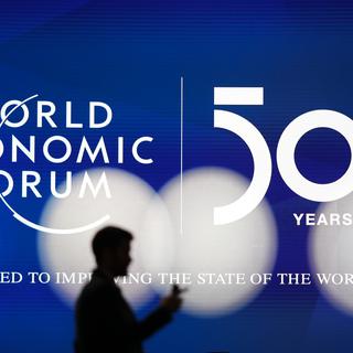 La 50e édition du Forum économique mondial se tiendra de mardi à vendredi à Davos. [Keystone - Markus Schreiber]