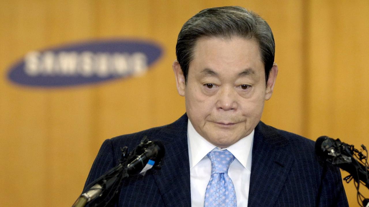 Le président de Samsung Lee Kun-hee est mort à l'âge de 78 ans. [EPA - Bea Jong-Hwa]