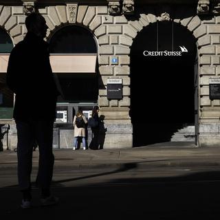 L'action de Crédit Suisse plonge malgré l'annonce de restructuration [Keystone - Michael Buholzer]