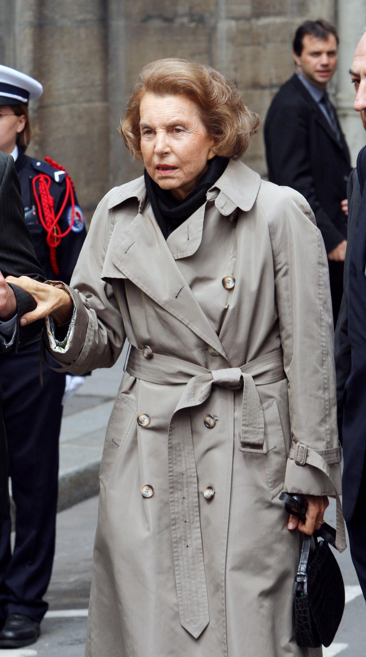 Liliane Bettencourt est la femme la plus riche de France. [afp]