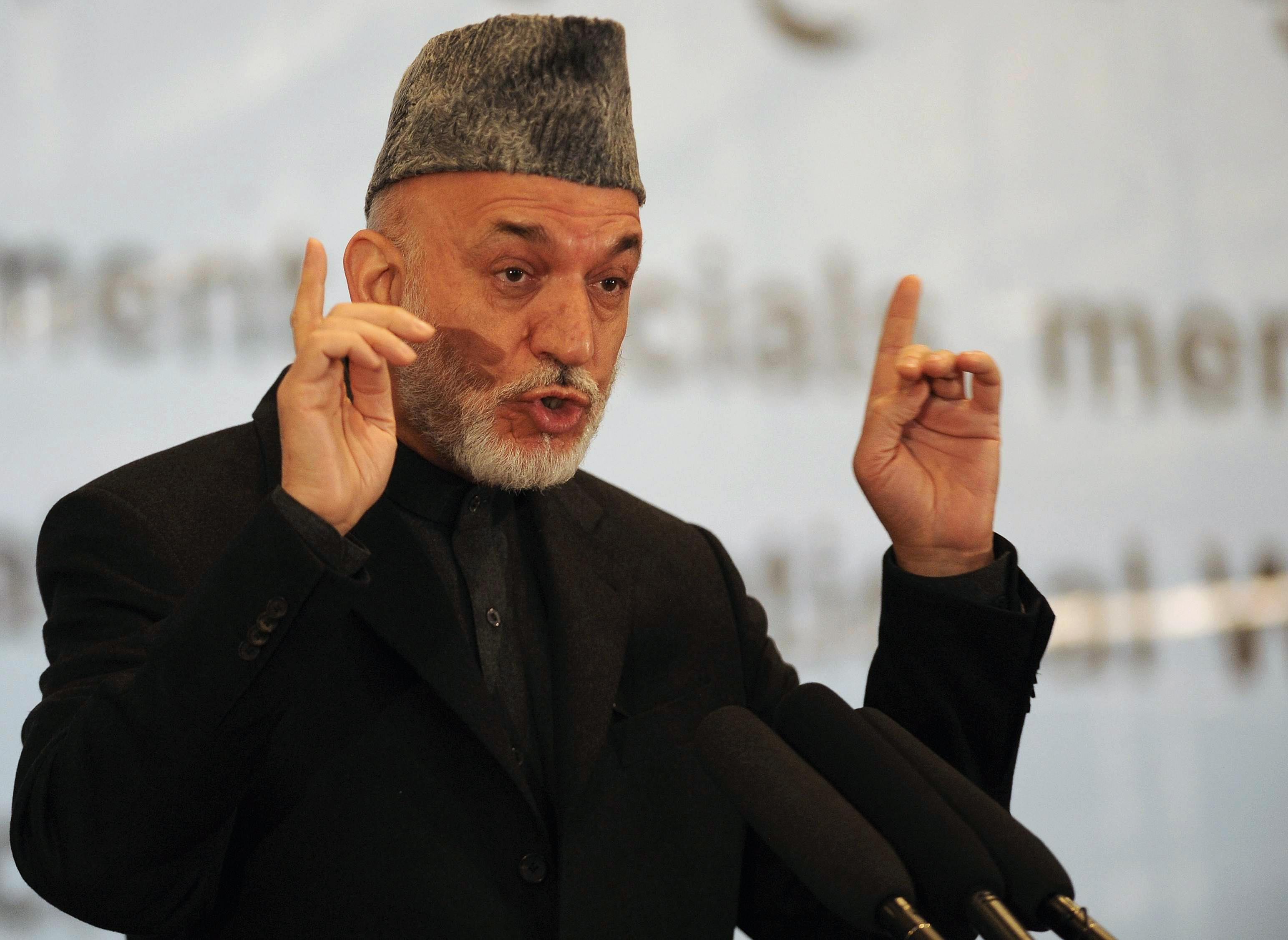 Le président Hamid Karzai a exigé des explications aux autorités américaines. [AFP - Shah Marai]