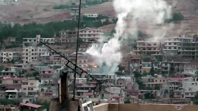 Située non loin de la frontière libanaise, Zabadani est assiégée depuis 2012. [AP]