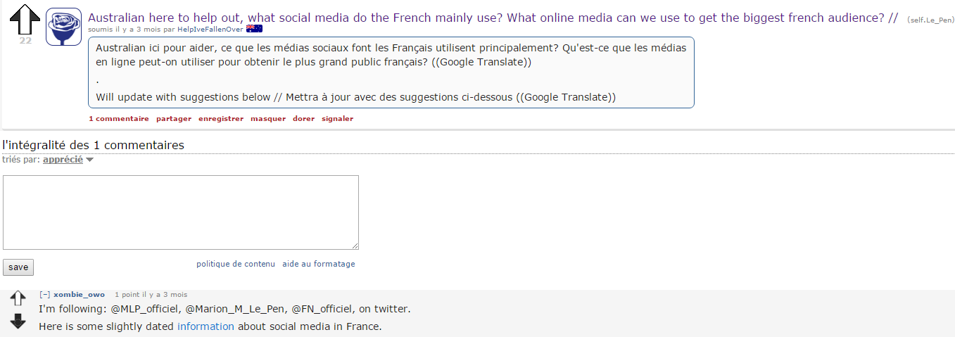 HelpIveFallenOver cherche ici à savoir quels sont les réseaux sociaux les plus usités en France.