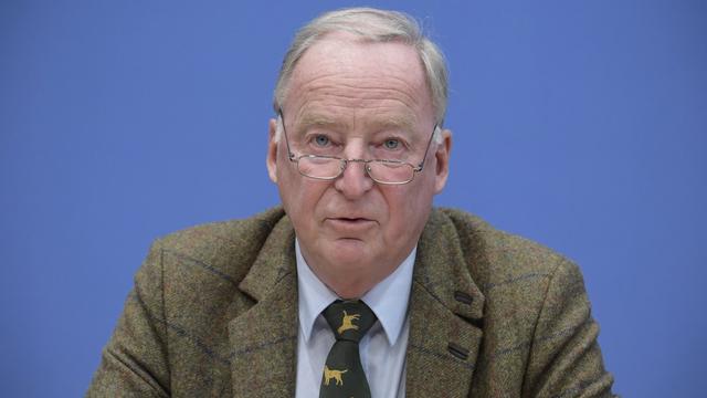 Alexander Gauland a signé une tribune controversée dans le quotidien Frankfurter Allgemeine Zeitung. [Keystone - Clemens Bilan]