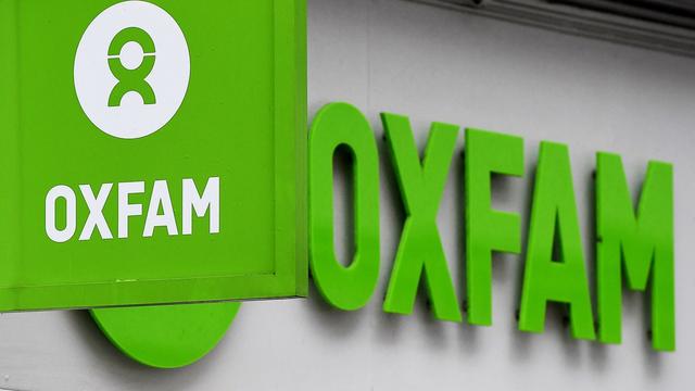 Le logo de l'ONG britannique Oxfam, impliquée dans un scandale sexuel [Keystone - Andy Rain]