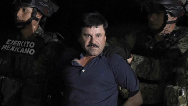 Le Mexicain Joaquin "El Chapo" Guzman est accusé d'avoir dirigé pendant 25 ans le cartel de drogue le plus puissant au monde. [AFP - Alfredo Estrella]