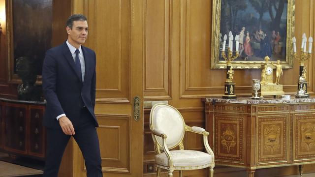 Le Premier ministre Pedro Sanchez n'a pas trouvé de majorité [EPA/Keystone]