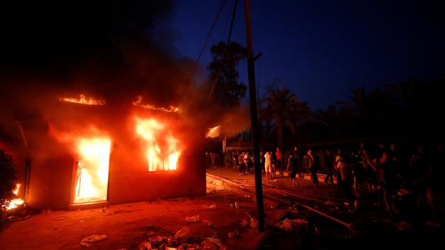 Un Consulat iranien avait déjà été incendié par des irakiens en septembre 2018. [Reuters - Essam al-Sudani]