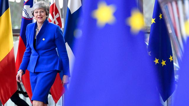 La Première ministre britannique Theresa May devra encore accepter l'offre de l'Union européenne. [AFP - PHILIPPE HUGUEN]