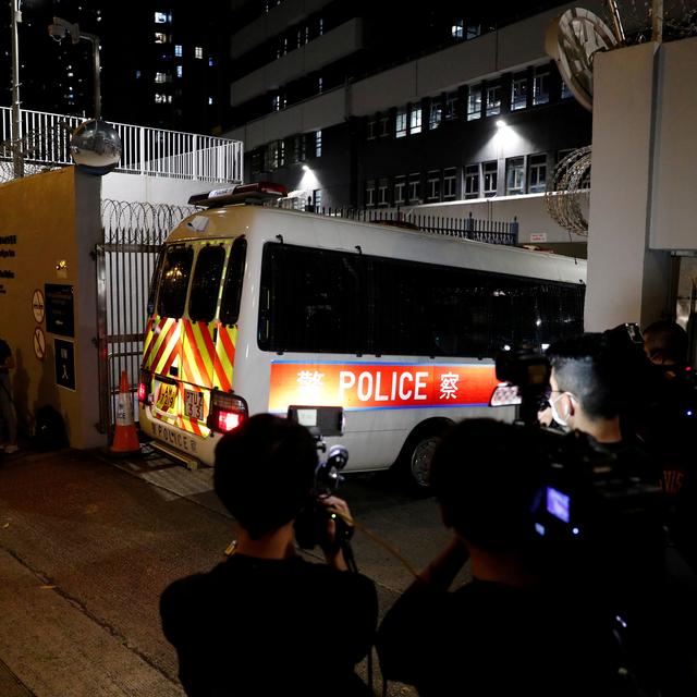 Premières arrestations de figures politiques à Hong Kong en vertu de la nouvelle loi [Reuters - Tyrone Siu]