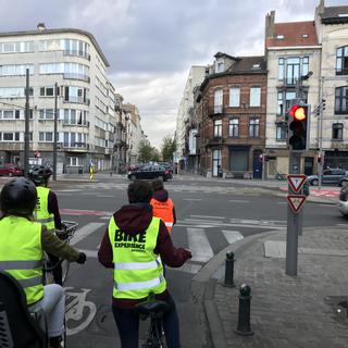 Cyclistes à Bruxelles [RTBF - Jérémy Van Belleghem et Aline Wavreille]