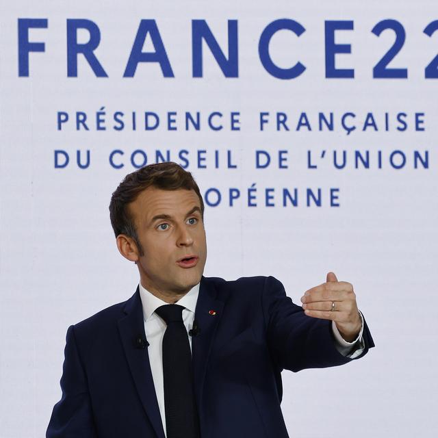 Emmanuel Macron veut réformer Schengen pour mieux protéger les frontières [Pool Photo via AP - Ludovic Marin]