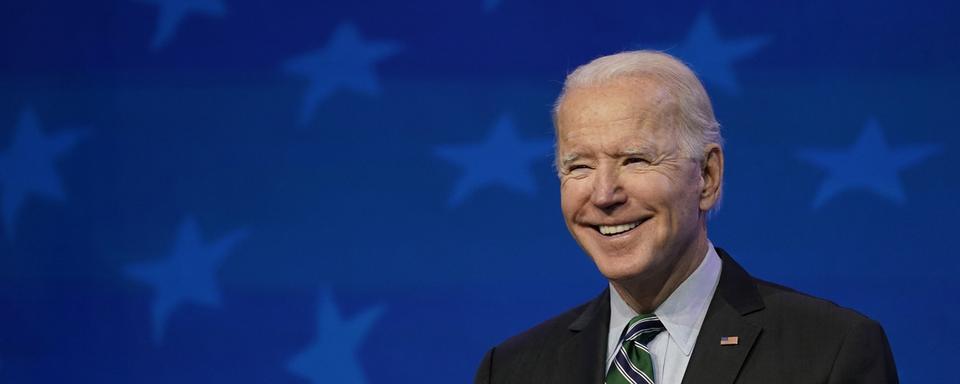 L'arrivée de Joe Biden au pouvoir pourrait remettre sur la table un accord entre la Suisse et les Etats-Unis. [AP Photo - Matt Slocum]