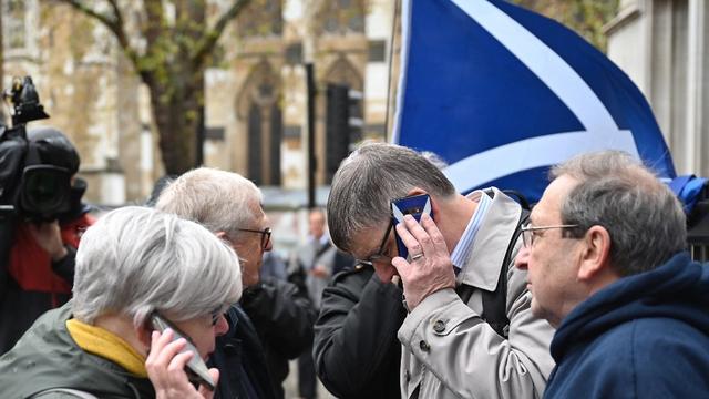 Pas de référendum sur l'indépendance de l'Ecosse sans l'accord de Londres [AFP - Justin TALLIS]