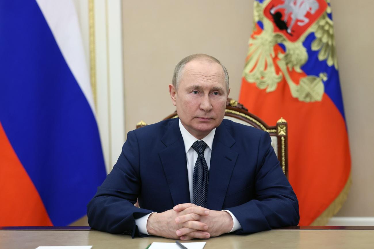 Vladimir Poutine (image d'illustration). [Keystone - Mikhaïl Metzel/EPA/Sputnik]