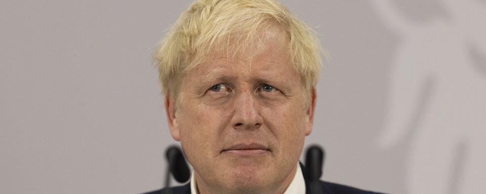 Le Premier ministre britannique Boris Johnson est de plus en plus sous pression. [Pool Photo via AP - Dan Kitwood]