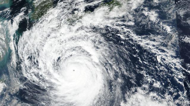 Le puissant typhon Nanmadol se dirige vers l'archipel japonaise [KEYSTONE - AP NASA]