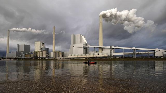 La centrale à charbon de Mannheim AG en Allemagne. [EPA - Ronald Wittek]