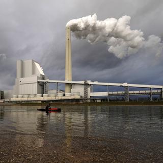 La centrale à charbon de Mannheim AG en Allemagne. [EPA - Ronald Wittek]