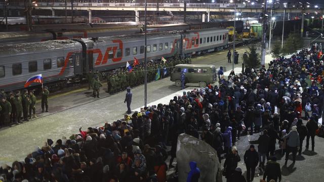 La Russie a déployé en Ukraine 150'000 des 300'000 réservistes mobilisés.