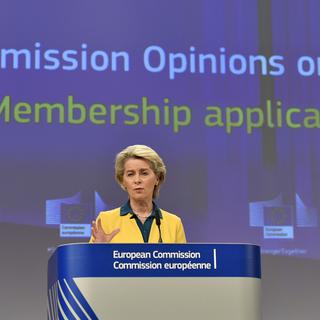 La Commission européenne soutient la candidatures de l'Ukraine à l'UE [AP Photo - Geert Vanden Wijngaert]