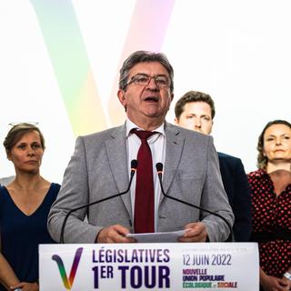L'alliance de gauche de Jean-Luc Mélenchon menace la majorité absolue des pro-Macron à l'Assemblée [AFP - Hans Lucas]