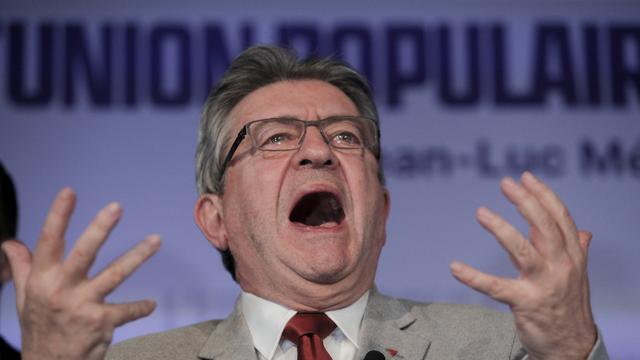 Jean-Luc Mélenchon rêve de remporter les élections législatives de juin en France. [AP / Keystone - Michel Spingler]