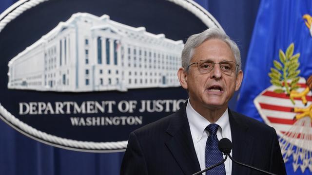 Le ministre américain de la Justice Merrick Garland. [AP Photo - Susan Walsh]