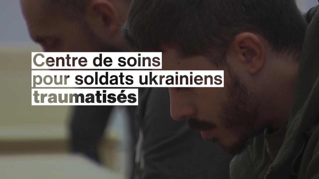 Centre de soins pour soldats ukrainiens traumatisés