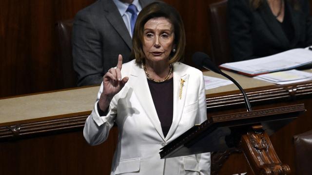 Nancy Pelosi quitte son poste de cheffe des démocrates à la Chambre des représentants [AFP - Olivier Douliery]