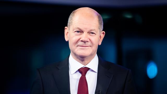 Olaf Scholz et le parti social-démocrate allemand subissent un revers à Berlin. [Keystone - Christoph Soeder]