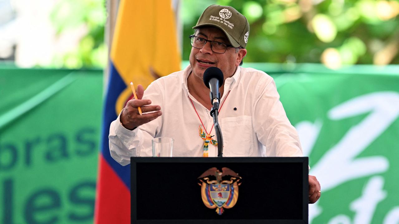 Le président colombien Gustavo Petro a communiqué le 22 mai 2023, sur Twitter, la reprise de l'offensive avec le principal groupe dissident de l'ancienne guérilla des FARC. [AFP - Joaquin Sarmiento]