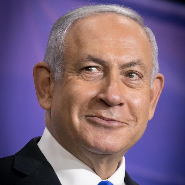 Benyamin Netanyahou [KEYSTONE / EPA FLASH 90 POOL POOL / - MIRIAM ALSTER / POOL]