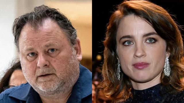 L'actrice Adèle Haenel (à droite) fera face ce lundi au réalisateur Christophe Ruggia (à gauche) au tribunal correctionnel de Paris. [AFP - Bertrand GUAY, Paul-Louis Godier]