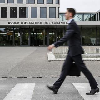 L'Ecole hôtelière de Lausanne est déchirée par un conflit interne. [Keystone - Peter Klaunzer]
