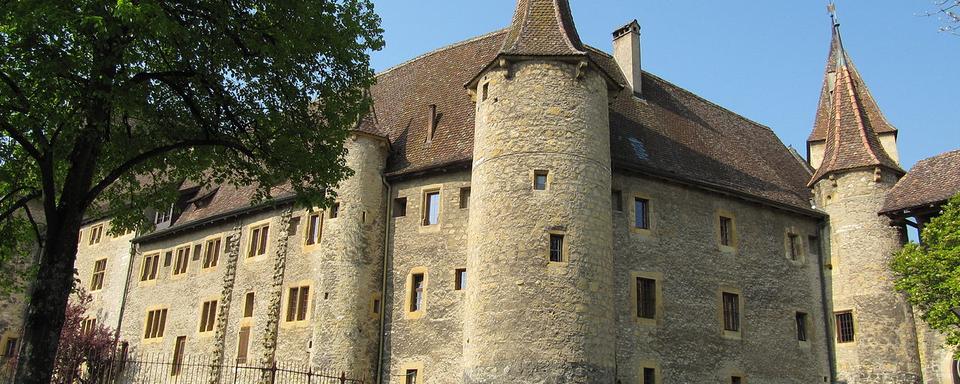 Le château de Colombier (NE). [CC-by-SA - P.Lechien]