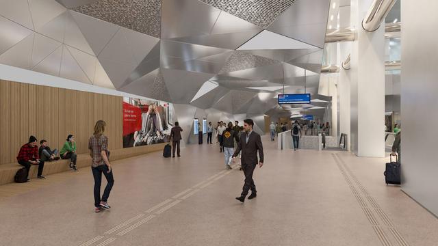 L'extension de la gare Cornavin à Genève doit permettre d'accueillir plus de trains et d'augmenter la place pour les utilisateurs à fin 2038. [SBB CFF FFS]