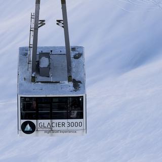A l'heure de la réouverture, le directeur de Glacier 3000 se dit satisfait (Image d'illustration). [Keystone - Jean-Christophe Bott]