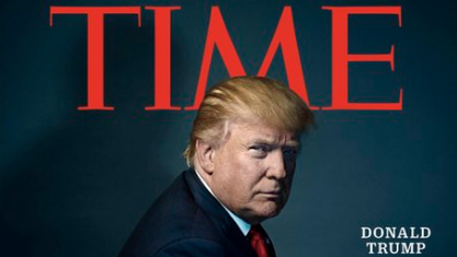 Le magazine Time a désigné mercredi Donald Trump "Personnalité de l'année" 2016. [Time]