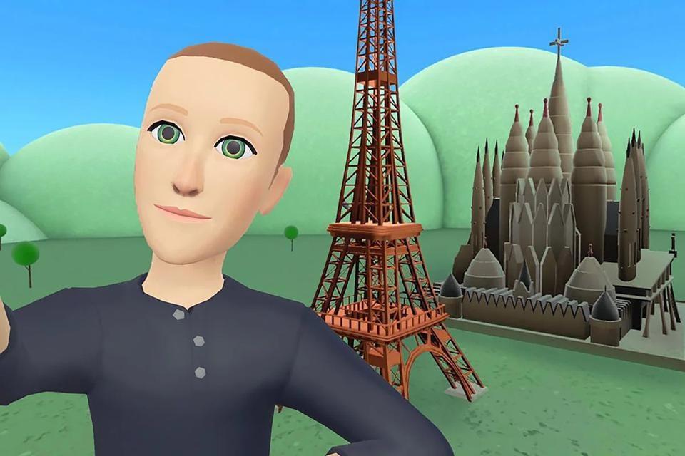 L'avatar de Mark Zuckerberg, lors du lancement de Horizon Worlds en 2022. [Meta - DR]