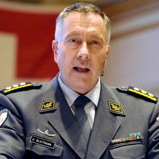 André Blattmann, le chef de l'armée, rejette tout reproche [Keystone]