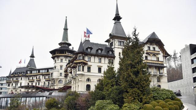 Le Dolder Grand à Zurich, propriété d'Urs E. Schwarzenbach. [Keystone - Le Dolder Grand à Zurich.]