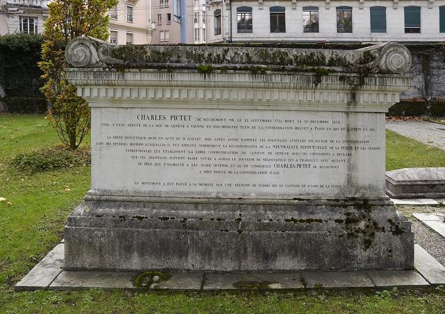 Tombe de Charles Pictet. [Wikimedia Commons - Yann Forget]