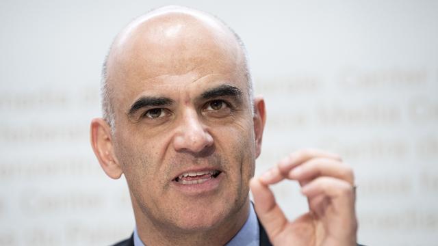 Alain Berset. [Keystone - Peter Schneider]