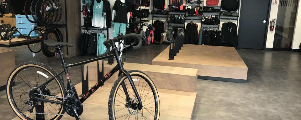 Il n'y plus qu'un seul vélo à vendre au magasin Bicycles Quilicot de Montréal [Radio Canada - Mathieu Belhumeur.]