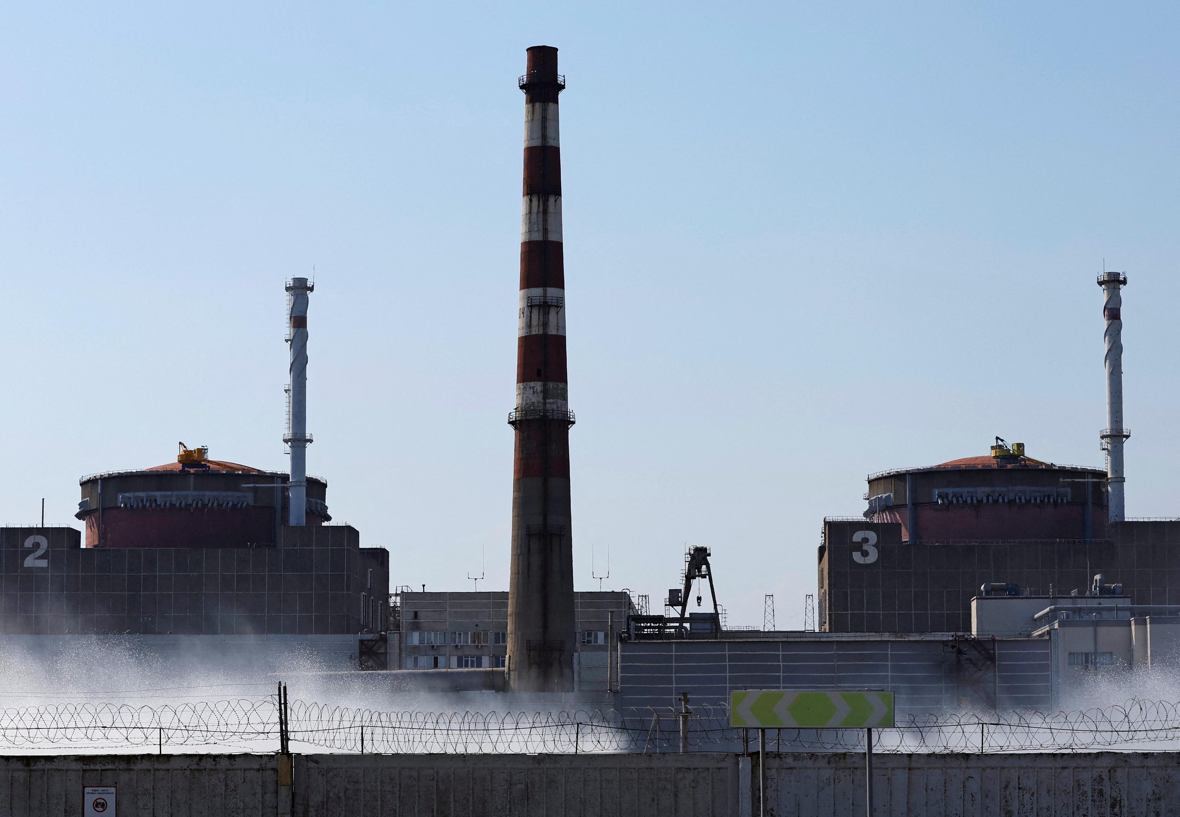 La Russie s'est approprié la centrale nucléaire de Zaporijjia. [Reuters - Alexander Ermochenko]