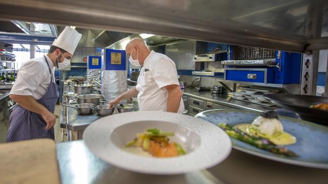 Six chefs suisses récompensés par le Mérite culinaire 2022 [Keystone - Salvatore Di Nolfi]