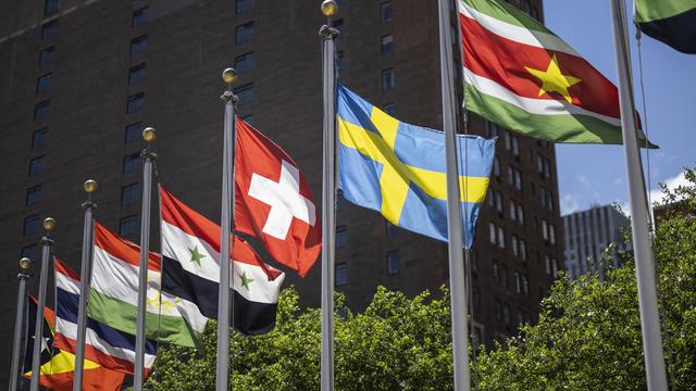 La Suisse démarre son mandat au Conseil de sécurité de l'ONU. [Keystone - Alessandro della Valle]